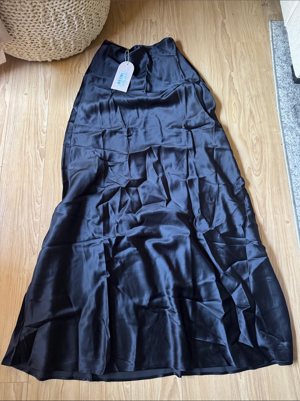 Meshki Sabrina Silk Blend Maxi Skirt